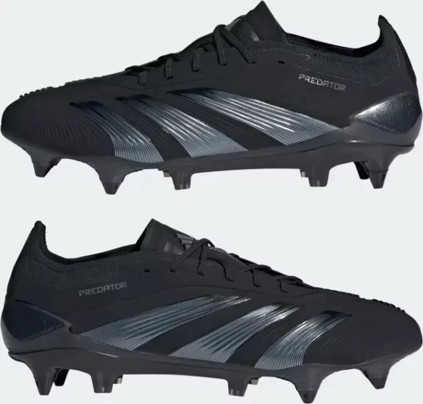Бутсы Adidas Predator Elite Soft Ground Football Boots Black IE0045 фото 4 — интернет-магазин Tapok