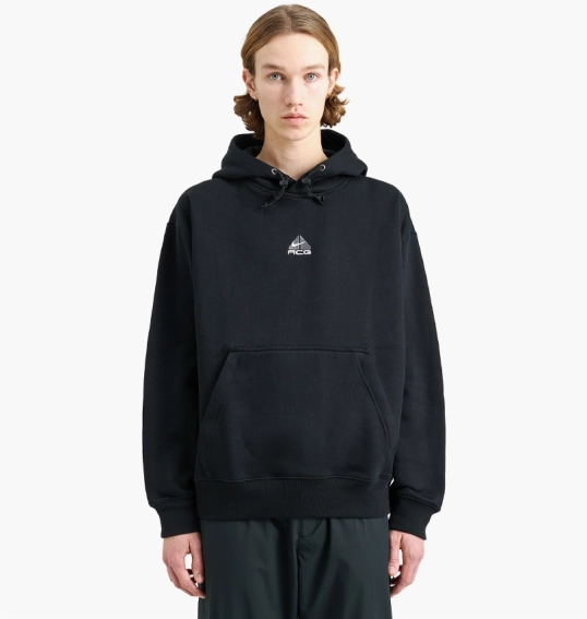 Худые мужские Nike Acg Therma-Fit Fleece Hoodie Black DH3087-013 фото 1 — интернет-магазин Tapok