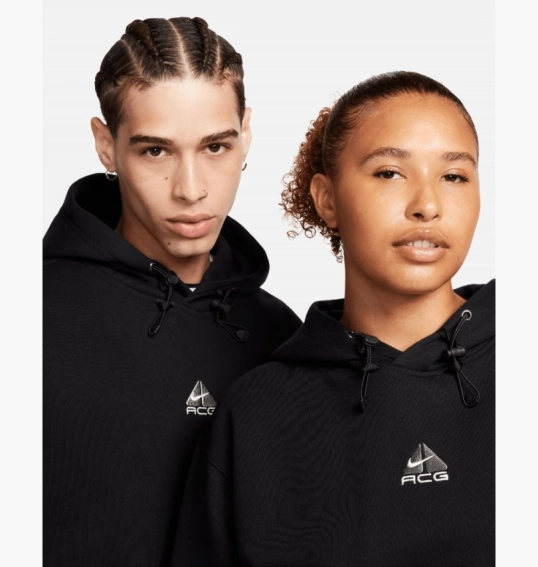 Худые мужские Nike Acg Therma-Fit Fleece Hoodie Black DH3087-013 фото 5 — интернет-магазин Tapok