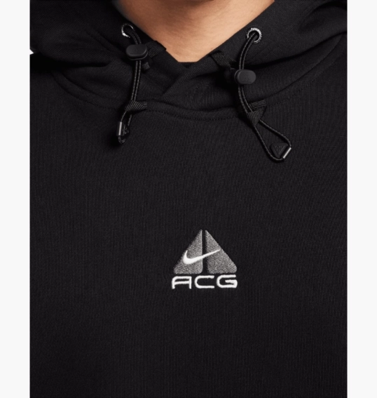 Худые мужские Nike Acg Therma-Fit Fleece Hoodie Black DH3087-013 фото 7 — интернет-магазин Tapok