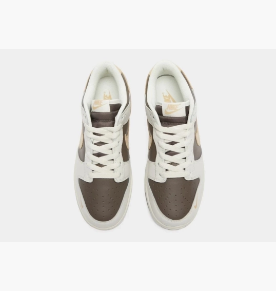 Кроссовки женские Nike Dunk Low Phantom Sesame Beige/Brown HM9655-001 фото 7 — интернет-магазин Tapok