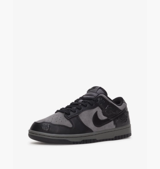 Кроссовки мужские Nike Dunk Low Black/Grey HF1986-001 фото 2 — интернет-магазин Tapok