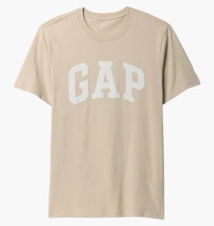 Футболка чоловіча Gap Everyday Soft Logo T-Shirt Grey 855769221