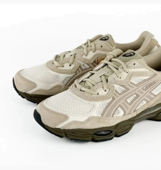 Кроссовки мужские Asics Gel-Nyc Beige 1203A383-105 фото 3 — интернет-магазин Tapok