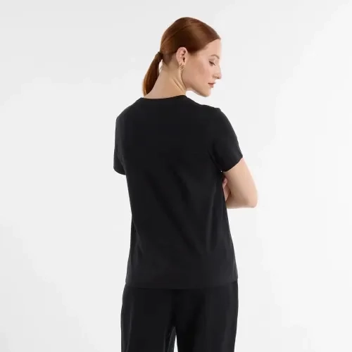 Футболка жіноча New Balance Sport Jersey Logo Black WT43582BK L WT43582BK фото 3 — інтернет-магазин Tapok