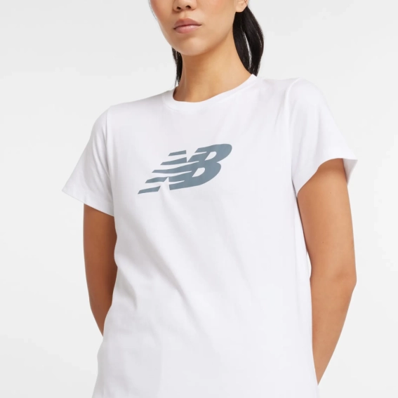 Футболка жіноча New Balance Sport Jersey Logo White WT43582WT L WT43582WT фото 4 — інтернет-магазин Tapok