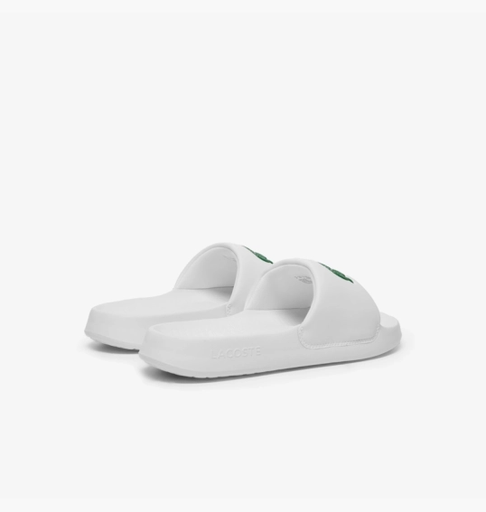 Мужские тапочки Lacoste Serve Slide Logo White 749CMA0021082 фото 2 — интернет-магазин Tapok