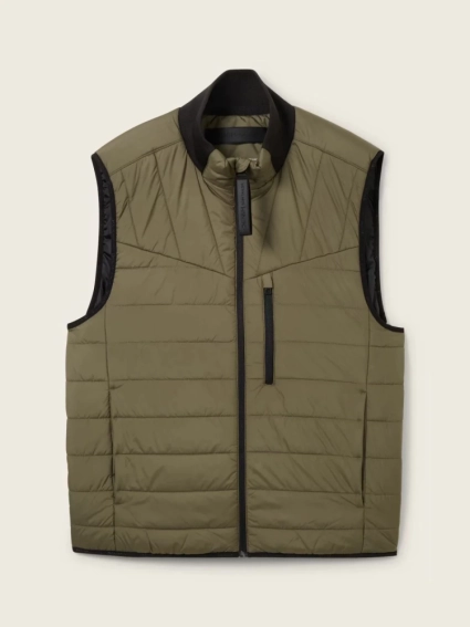 Безрукавка Denim Herren Weste 1038924-10415 Tom Tailor L Хаки 1038924-10415 фото 4 — интернет-магазин Tapok
