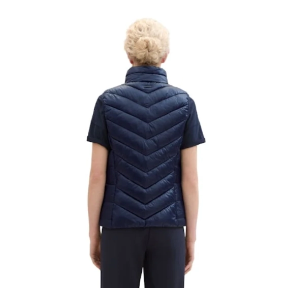 Безрукавка LIGHT WEIGHT VEST 1041486-10668 Tom Tailor L Темно-синий 1041486-10668 фото 2 — интернет-магазин Tapok