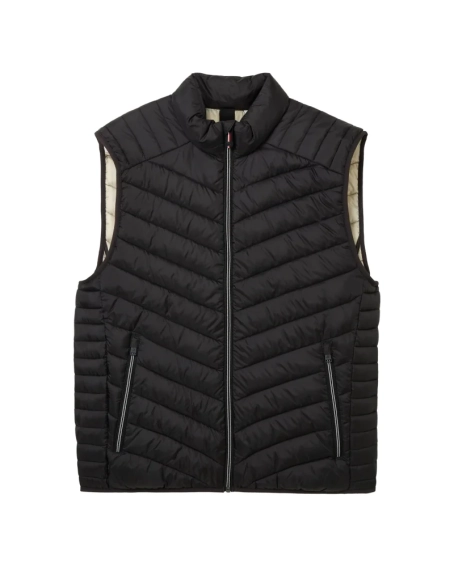 Безрукавка MEN'S LIGHTWEIGHT VEST 1038902-29999 Tom Tailor L Чорний 1038902-29999 фото 6 — інтернет-магазин Tapok