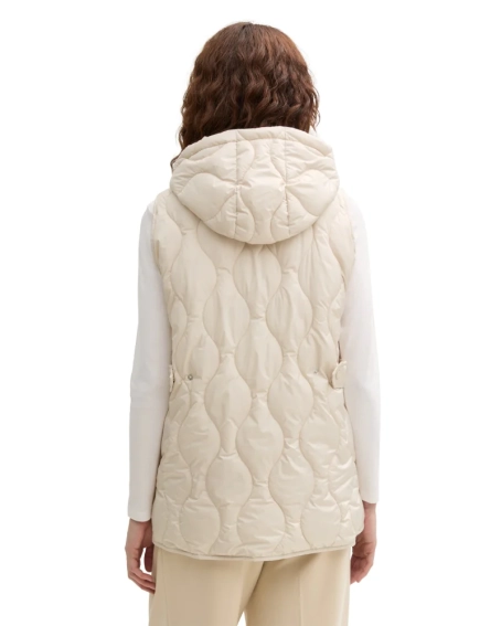 Безрукавка Women's Vest 1044397-29517 Tom Tailor L Кремовий 1044397-29517 фото 2 — інтернет-магазин Tapok