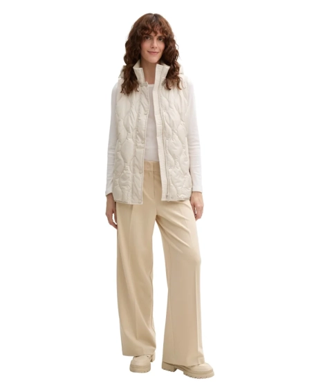 Безрукавка Women's Vest 1044397-29517 Tom Tailor L Кремовий 1044397-29517 фото 4 — інтернет-магазин Tapok