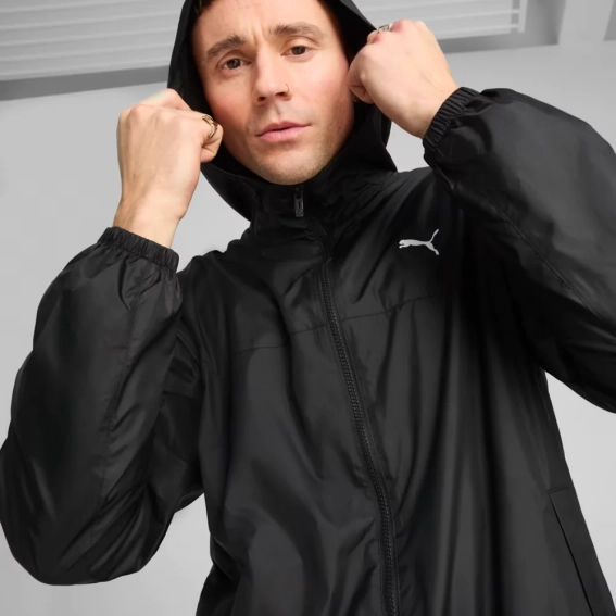 Ветровка Ess Regular Windbreaker 68462501 Puma L Черный 68462501 фото 3 — интернет-магазин Tapok