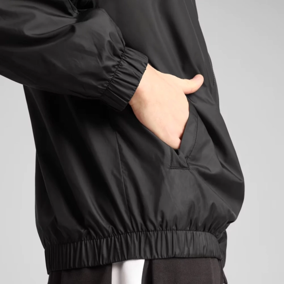 Ветровка ESS Relaxed Windbreaker 68462601 Puma L Черный 68462601 фото 4 — интернет-магазин Tapok