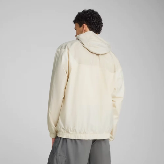 Ветровка ESS Relaxed Windbreaker 68462687 Puma L Белый 68462687 фото 2 — интернет-магазин Tapok