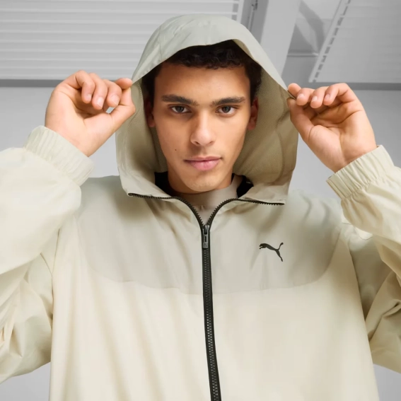 Ветровка ESS Relaxed Windbreaker 68462687 Puma L Белый 68462687 фото 3 — интернет-магазин Tapok