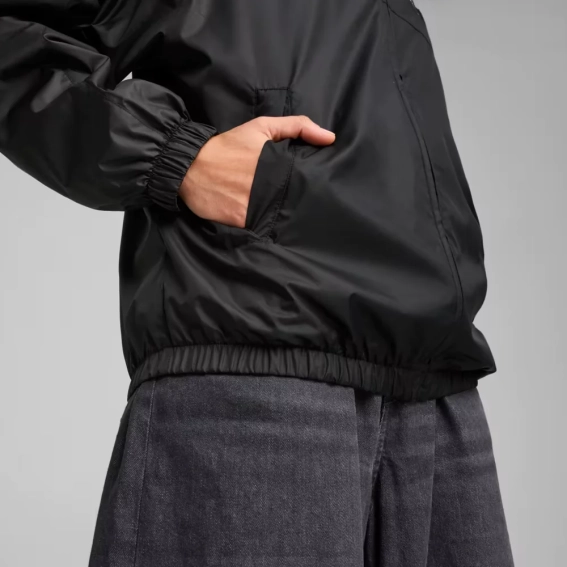 Вітровка ESS Relaxed Windbreaker 68513401 Puma L Чорний 68513401 фото 4 — інтернет-магазин Tapok