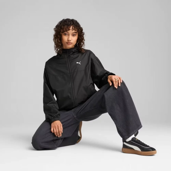 Вітровка ESS Relaxed Windbreaker 68513401 Puma L Чорний 68513401 фото 5 — інтернет-магазин Tapok