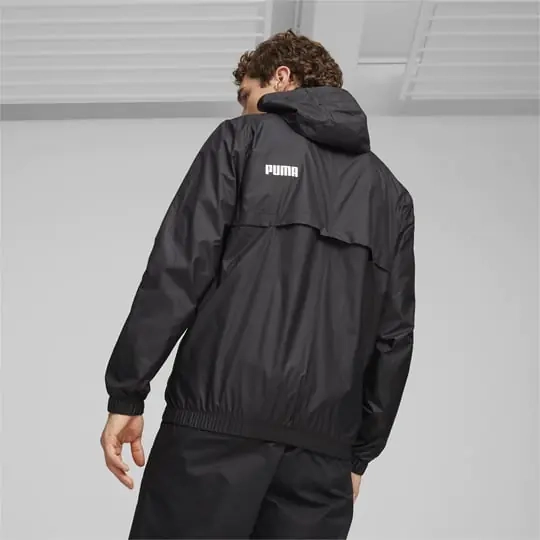 Вітровка ESS Solid Windbreaker 84748452 Puma L Чорний 84748452 фото 2 — інтернет-магазин Tapok