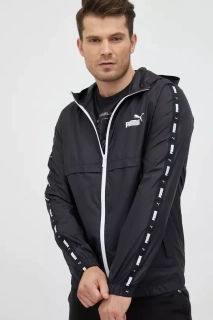 Ветровка ESS+ TAPE Windbreaker 84747701 Puma L Черный 84747701