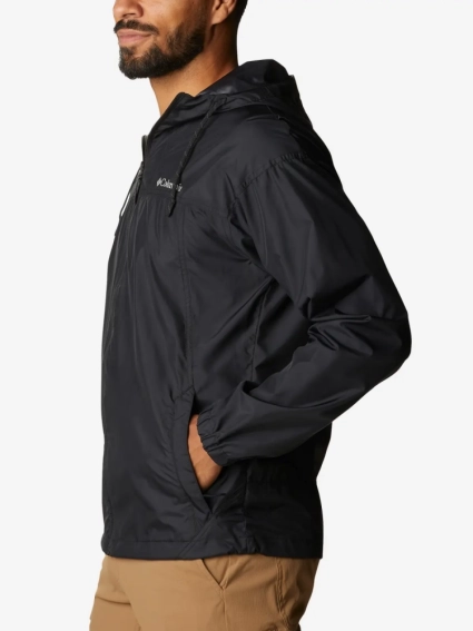 Ветровка Flash Challenger Windbreaker 1988731CLB-010 Columbia L (50-52) Черный 1988731CLB-010 фото 2 — интернет-магазин Tapok