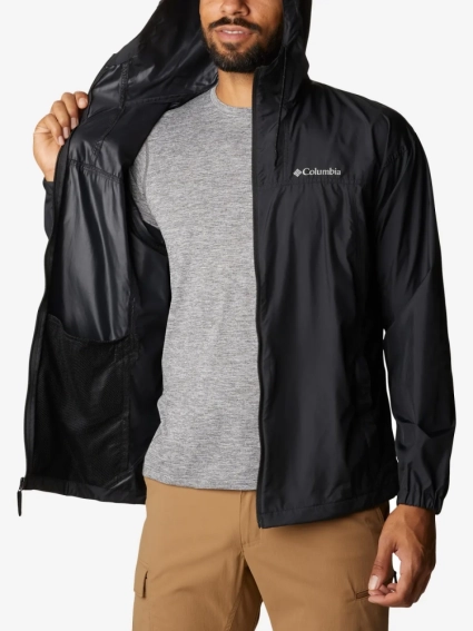Ветровка Flash Challenger Windbreaker 1988731CLB-010 Columbia L (50-52) Черный 1988731CLB-010 фото 4 — интернет-магазин Tapok