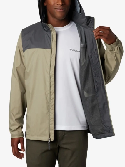 Ветровка Glennaker Lake™ Rain Jacket 1442361CLB-221 Columbia L (50-52) Хаки 1442361CLB-221 фото 4 — интернет-магазин Tapok