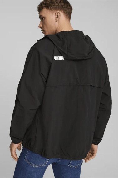Ветровка Hooded Windbreaker 67538701 Puma M Черный 67538701 фото 2 — интернет-магазин Tapok