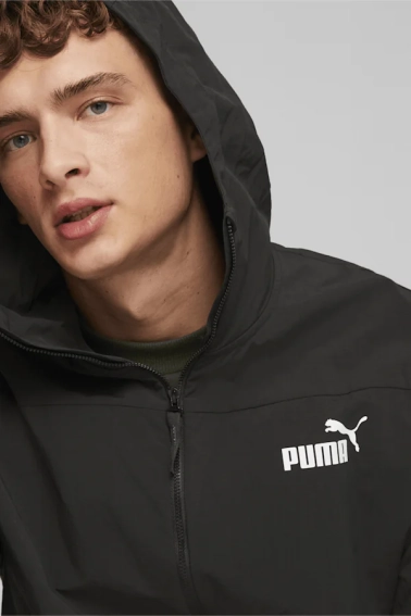 Ветровка Hooded Windbreaker 67538701 Puma M Черный 67538701 фото 3 — интернет-магазин Tapok