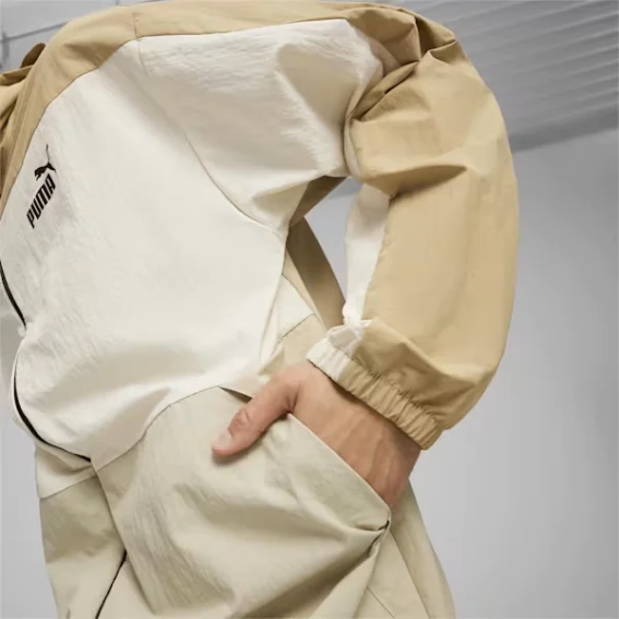 Ветровка Hooded Windbreaker 67538783 Puma L Бежевый 67538783 фото 3 — интернет-магазин Tapok
