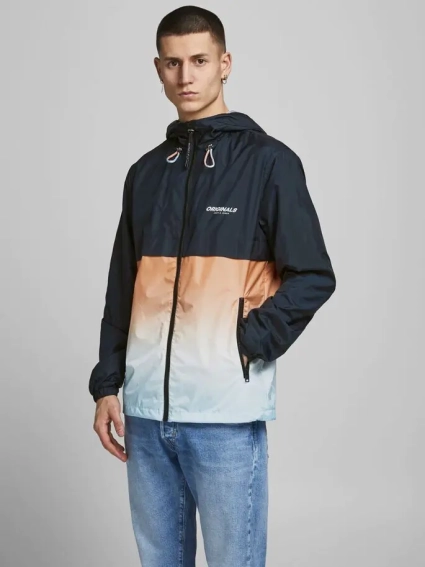 Ветровка JORDUBLIN LIGHT JACKET 12188862 Dark Navy Jack&amp;Jones S Темно-синий 12188862DarkNavy фото 1 — интернет-магазин Tapok