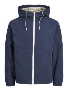 Ветровка JORLUKE JACKET SN 12184996-Navy Blazer-Detail:PRINT Jack&amp;Jones M Темно-синий 12184996-Navy Blazer-Deta