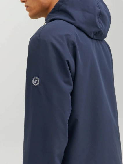 Ветровка JORLUKE JACKET SN 12184996-Navy Blazer-Detail:PRINT Jack&amp;Jones M Темно-синий 12184996-Navy Blazer-Deta фото 5 — интернет-магазин Tapok