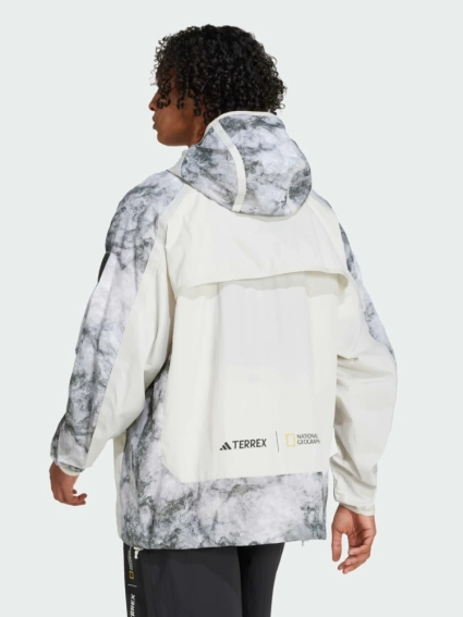 Вітровка NG W.R AOP JKT JD5838 Adidas L Сірий JD5838 фото 2 — інтернет-магазин Tapok