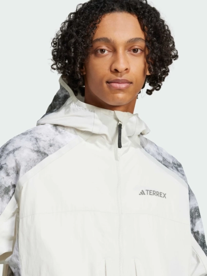 Вітровка NG W.R AOP JKT JD5838 Adidas L Сірий JD5838 фото 3 — інтернет-магазин Tapok