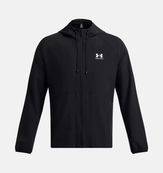 Ветровка UA Rival Wvn Windbreaker Чел SM 1390149-001 фото 3 — интернет-магазин Tapok