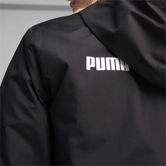 Ветровка с капюшоном ESS Solid Windbreaker 84749452 Puma L Черный 84749452 фото 4 — интернет-магазин Tapok