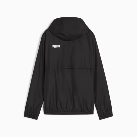 Ветровка с капюшоном ESS Solid Windbreaker 84749452 Puma L Черный 84749452 фото 6 — интернет-магазин Tapok