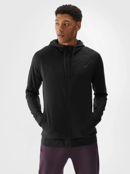 Джемпер SWEATSHIRT FNK M403 4FWAW24TFSWM403-20S 4F L Черный 4FWAW24TFSWM403-20S фото 1 — интернет-магазин Tapok