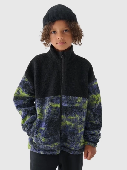 Джемпер детский FLEECE M246 4FJWAW24TFLEM246-20S 4F 134 Черный 4FJWAW24TFLEM246-20S фото 1 — интернет-магазин Tapok