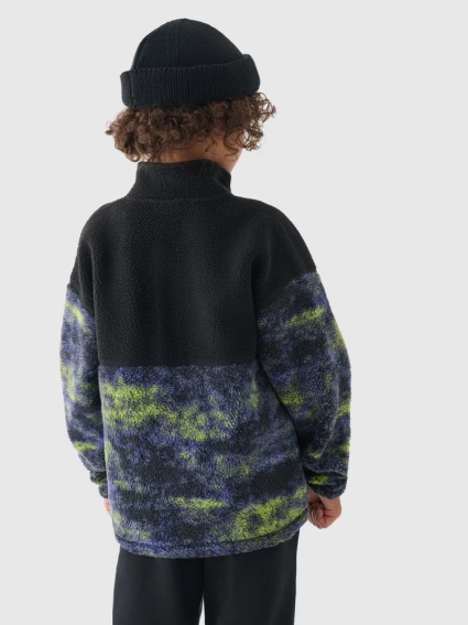 Джемпер детский FLEECE M246 4FJWAW24TFLEM246-20S 4F 134 Черный 4FJWAW24TFLEM246-20S фото 2 — интернет-магазин Tapok