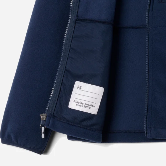 Джемпер для хлопчиків Fast Trek™ IV Fleece Full Zip 2087791CLB-464 Columbia L Темно-синій 2087791CLB-464 фото 3 — інтернет-магазин Tapok