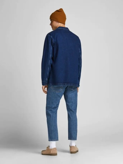 Джинси JJIFRANK JJLEEN NA 412 12195430-Blue Denim Jack&Jones 34/32 Синій 12195430-Blue Denim фото 2 — інтернет-магазин Tapok