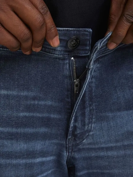 Джинси JJIGLENN JJORIGINAL AM 812 NOOS PLS 12188522-Blue Denim Jack&Jones PLUS 40/32 Темно-синій 12188522-Blue Denim фото 4 — інтернет-магазин Tapok