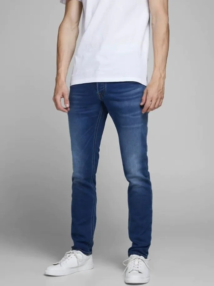 Джинси JJIGLENN JJORIGINAL GE 006 I.K NOOS 12175975-Blue Denim Jack&Jones 29/32 Темно-синій 12175975-Blue Denim фото 1 — інтернет-магазин Tapok