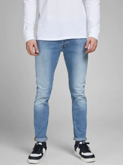 Джинси JJIGLENN JJORIGINAL N 12182966 Blue Denim Jack&Jones 32/34 Блакитний 12182966BlueDenim фото 2 — інтернет-магазин Tapok