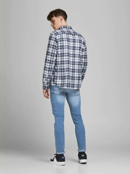 Джинси JJIGLENN JJORIGINAL N 12182966 Blue Denim Jack&Jones 32/34 Блакитний 12182966BlueDenim фото 3 — інтернет-магазин Tapok