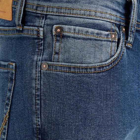 Джинси JJIGLENN JJORIGINAL NA 033 12182963 Blue Denim Jack&Jones 33/32 Темно-синій 12182963BlueDenim фото 3 — інтернет-магазин Tapok