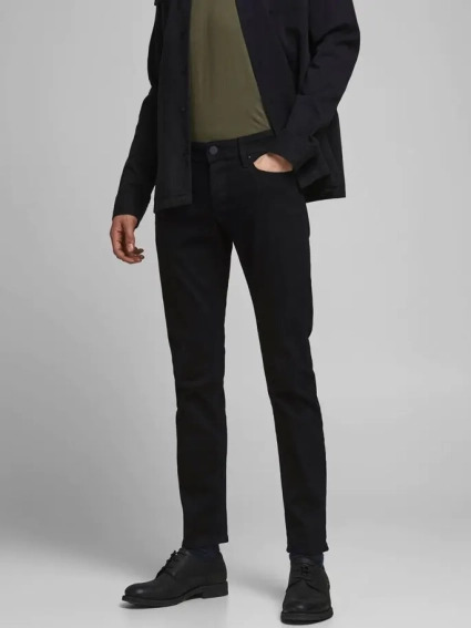 Джинси JJIGLENN JJORIGINAL NA 098 12184921 Black Denim Jack&Jones 30/32 Чорний 12184921BlackDenim фото 2 — інтернет-магазин Tapok