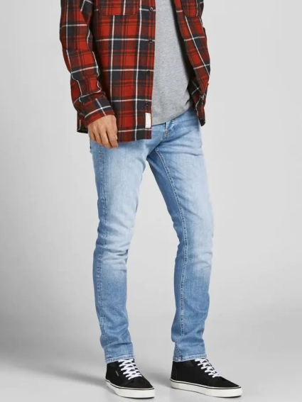 Джинси JJIGLENN JJORIGINAL SBD 805 NOOS 12201645-Blue Denim Jack&Jones 29/32 Блакитний 12201645-Blue Denim фото 1 — інтернет-магазин Tapok